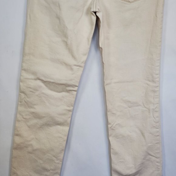 Goodfellow & Co Mens Jeans sz 30Wx32L Total Flex Slim cream wash denim pants - Picture 11 of 12